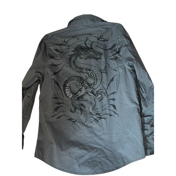 HELIX boys button down shirt size medium - Picture 4 of 6